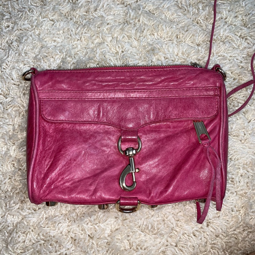 Rebecca minkoff pink mini mac